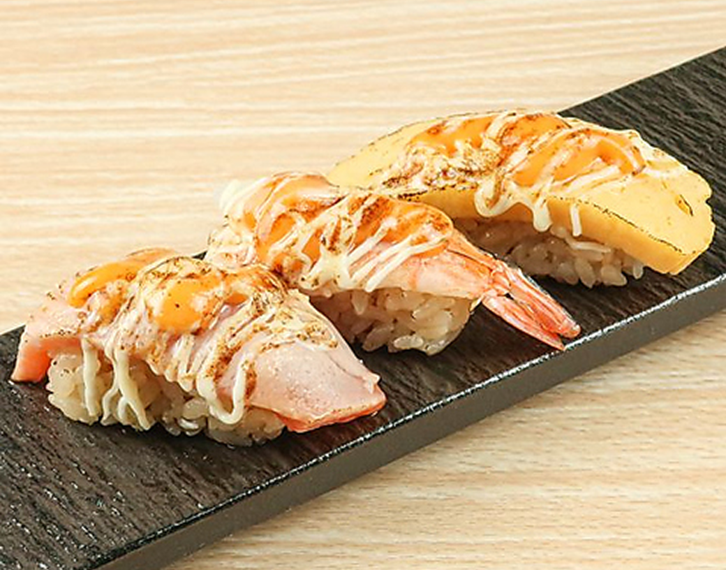 欲張り、炙りチーズ